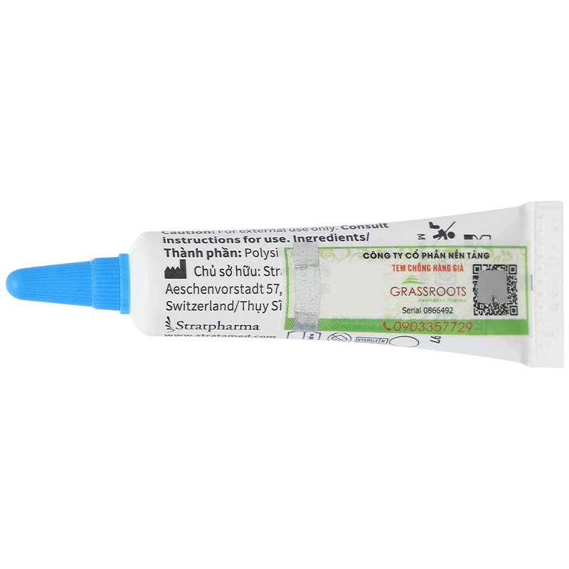 Gel Stratamed hỗ trợ giảm vết thương hở tuýp 5g - 11